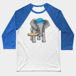 Elephant Cricket Cricket bat Baseball T-Shirt
